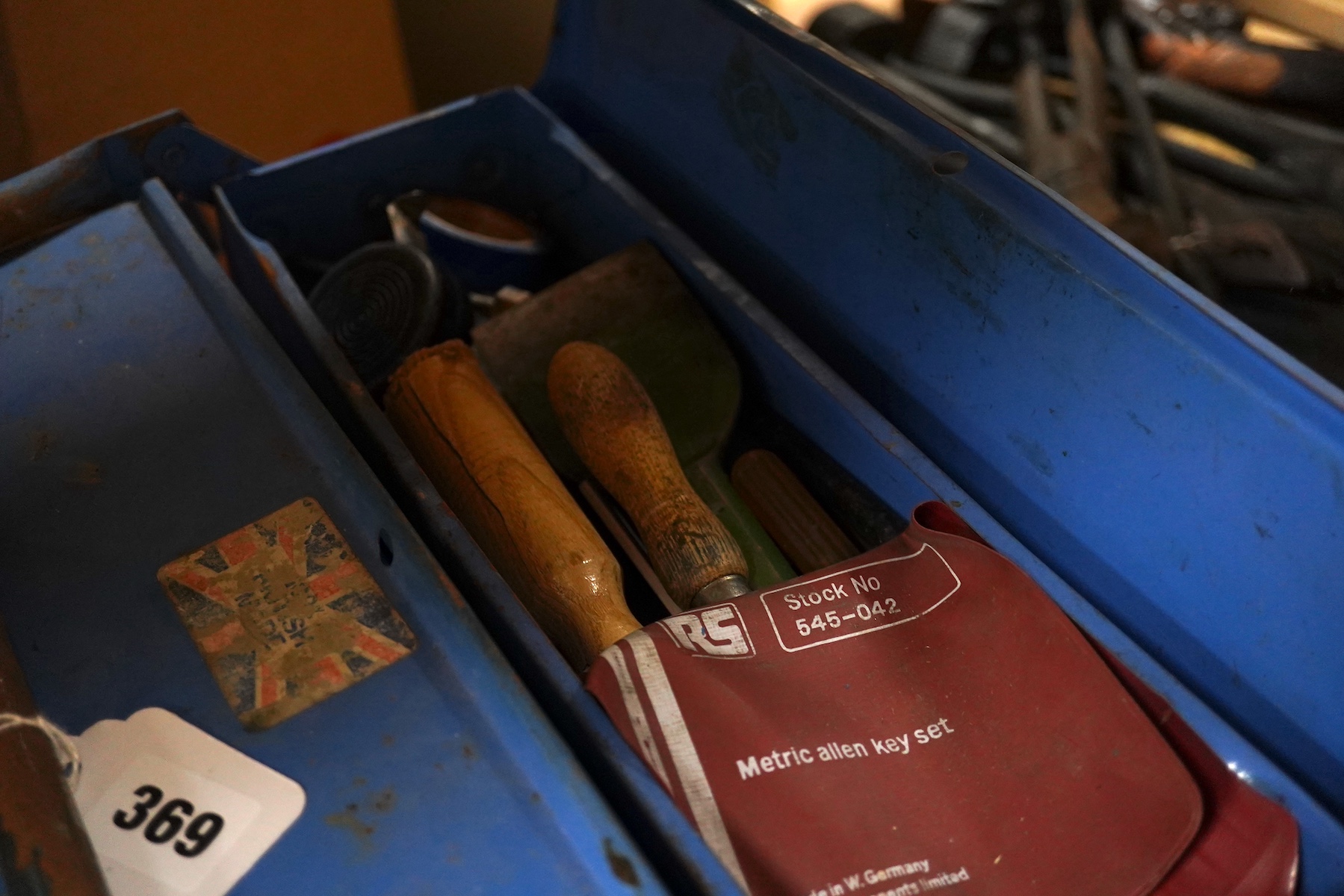 Two double-sided storage cases of valves for radio and television, etc. manufactured by Mullard, Pinnacle, Ediswan, Mazda, Marconi, etc., most in their original card boxes, together with a collection of tools including t